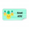 Pineapple Rectangle Name Label