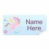 Unicorn Mix Rectangle Name Label