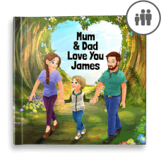 "Loves You - Parent(s)" Personalized Story Book