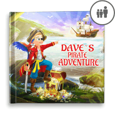 "Pirate Adventure" Personalized Story Book