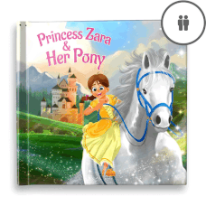 "The Princess and Her Pony" Personalized Story Book