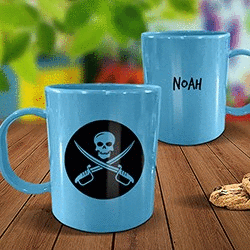 Pirate Plastic Mug