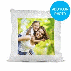 Photo Magic Sequin Cushion Cover