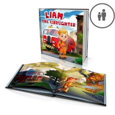 "The Firefighter" Personalized Story Book