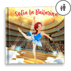 "La bailarina" Libro de cuentos personalizado