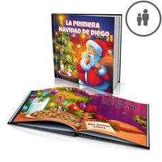 "La primera Navidad" Libro de cuentos personalizado - MX|US-ES