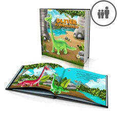 "El Dinosaurio" Libro de cuentos personalizado - MX|US-ES