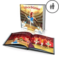 "La bailarina" Libro de cuentos personalizado