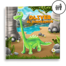 "El Dinosaurio" Libro de cuentos personalizado - MX|US-ES|ES