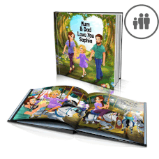 "Loves You - Parent(s)" Personalized Story Book